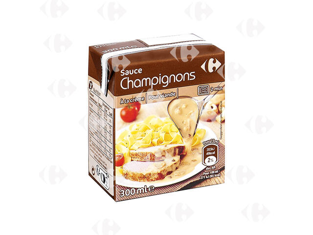 Sauce aux Champignons Carrefour 30cl