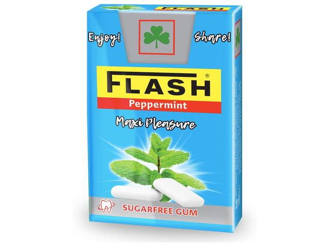 Chewing-Gum Peppermint Flip-Top Flash 25g