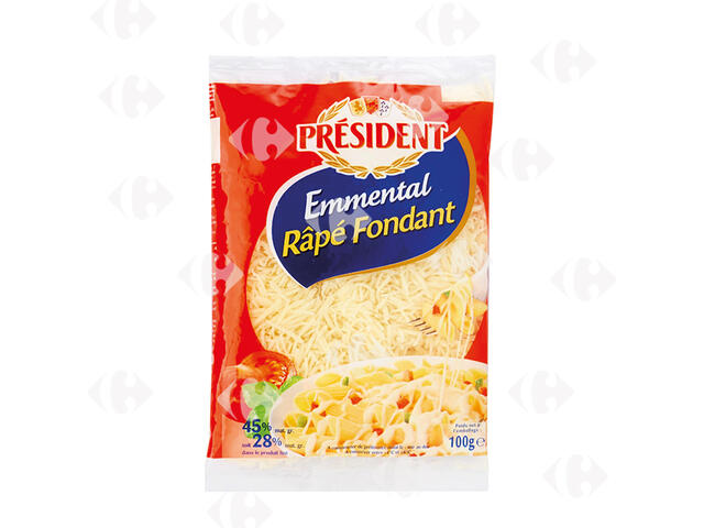 Emmental Râpé Président 100g