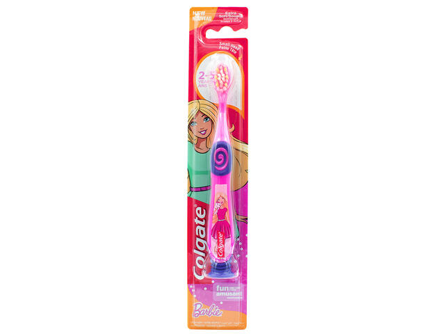 Brosse à Dent Enfant 2-5 ans Barbie Colgate 1 unité