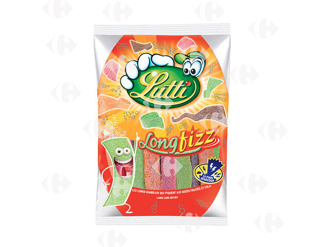 Bonbons Long-Fizz Lutti 100g