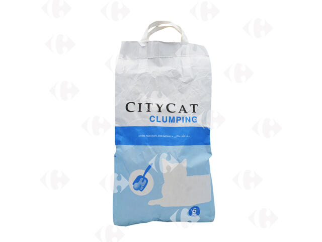 Litière Agglutinante pour Chats Citycat 5kg