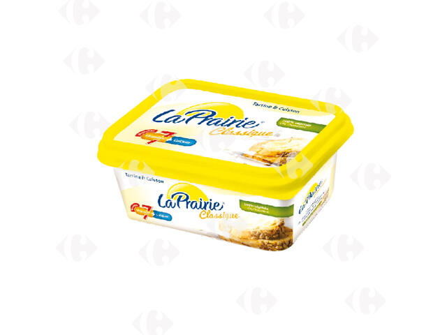 Margarine Barquette La Prairie Classique 500g.