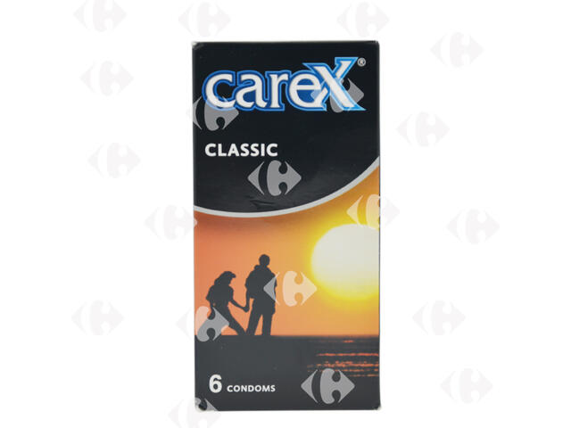 Préservatifs Classic Carex 6 unités.