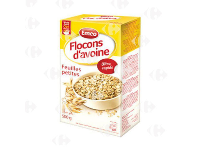 Flocons d'Avoine Petites Feuilles Emco 500g.