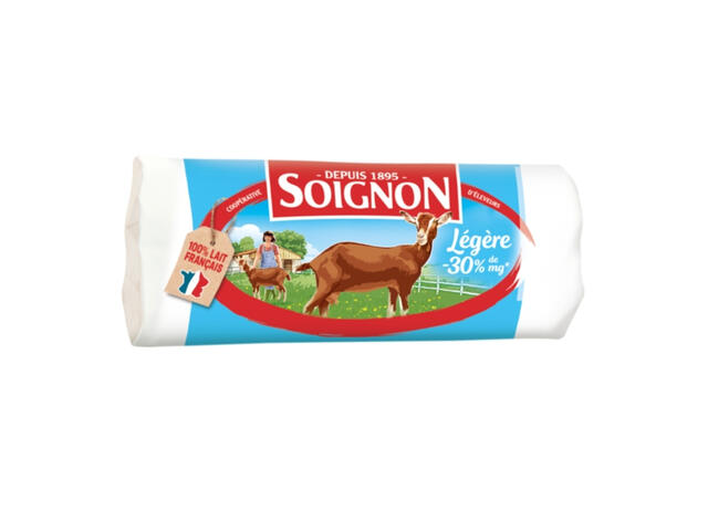 Fromage Bûche de Chèvre Affinée Light Soignon 180g