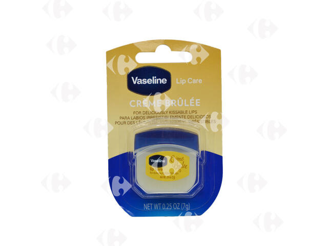 Baume à lèvre mini pot crème brûlée Vaseline 7G