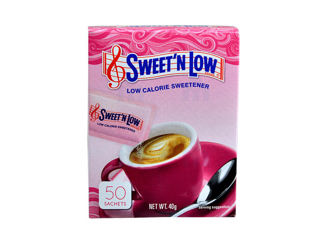 Édulcorant Sweet'N Low 50 unités.