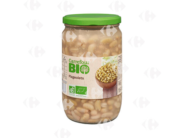 Flageolets Carrefour Bio 72cl.