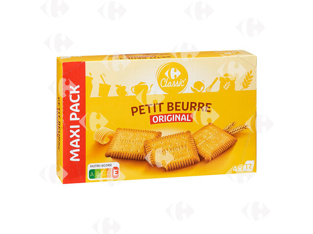 Biscuits Secs Petit Beurre Carrefour 2x200g