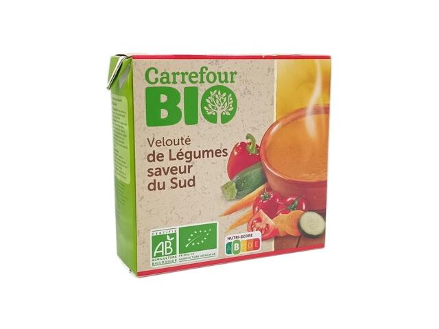 Velouté Légume du Sud Carrefour BIO 2 unités de 30cl.