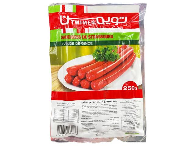 Saucisses de Strasbourg - Charcuterie - Twimen 250g