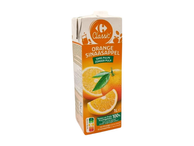 Jus Orange Carrefour 1L.