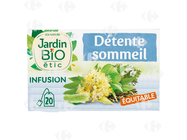 Infusion Détente Sommeil Bio Jardin Bio 30g