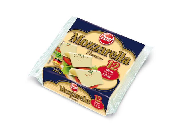 Fromage Mozzarella Tranches Zott 200g