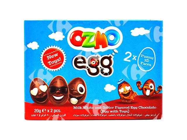 Oeufs en Chocolat Jouet Ozmo Egg 2x20g