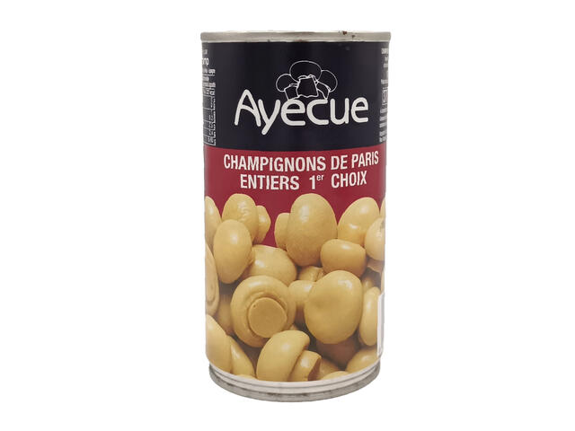 Conserve de Champignons de Paris Entiers 1er Choix Ayecue 400g