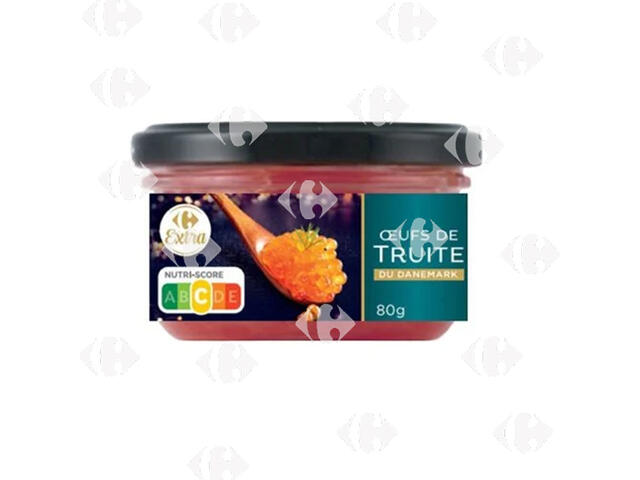 Oeufs de Truite Carrefour Selection 95g.