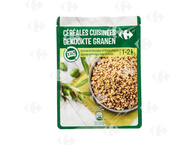 Céréales Cuisinées Quinoa Boulgour Carrefour 250g