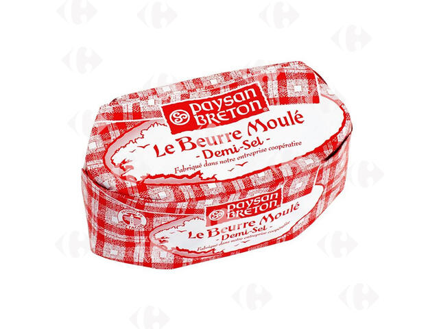 Beurre Moulé Demi Sel Paysan Breton 250g