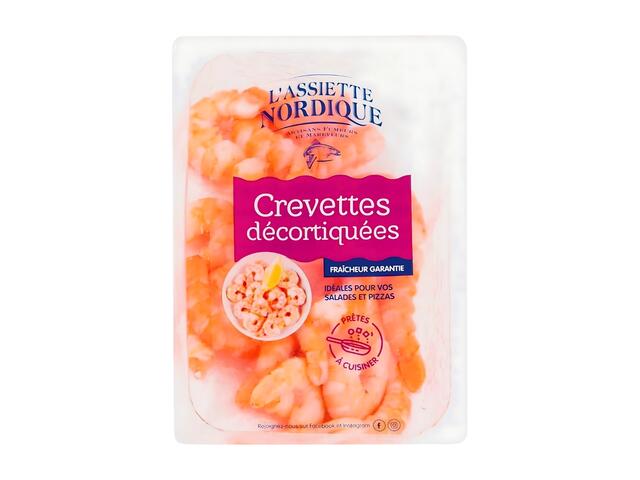 Crevettes Décortiquées L'Assiette Nordique 150g