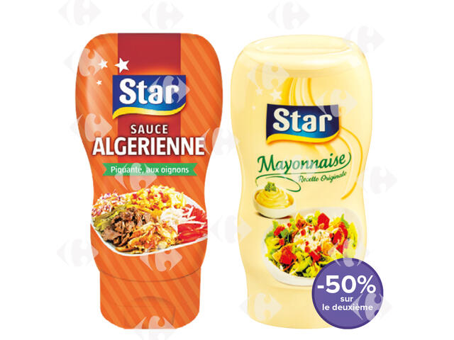 LOT SAUCE ALGERIENNE STAR 290G  MAY TB 280G A -50%