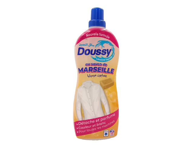 Détergent Lessive Liquide au Savon de Marseille Doussy 1L