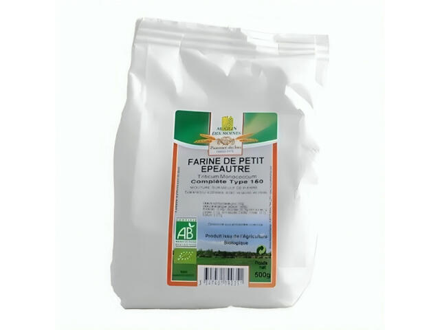 Farine Petit Épeautre Bio Moulin Des Moines 500g.