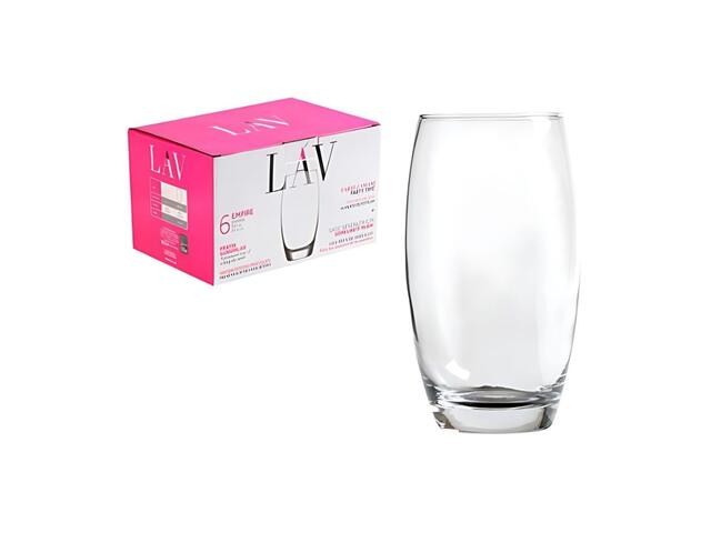 Pack Verres à Eau Lav 6 unités