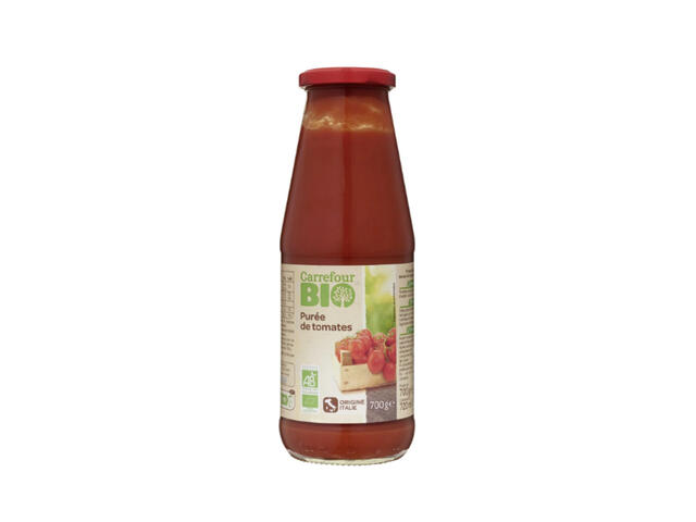 Purée Tomates Carrefour BIO 700g.