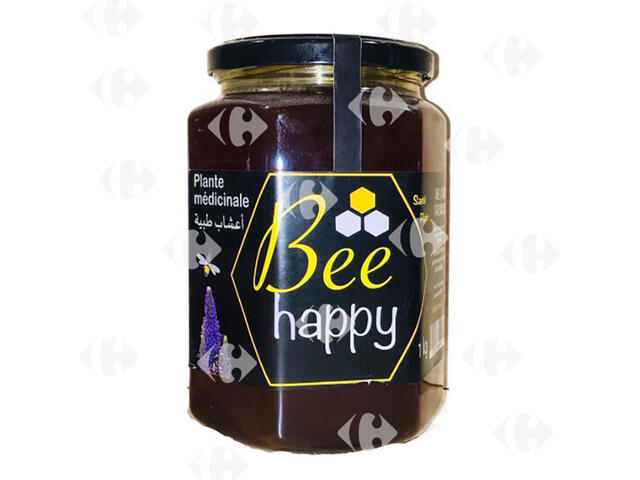 Miel Plantes Médicinales Bee Happy 1kg.