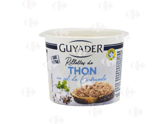 Rillettes de Thon au Sel de Guérande Guyader 150g