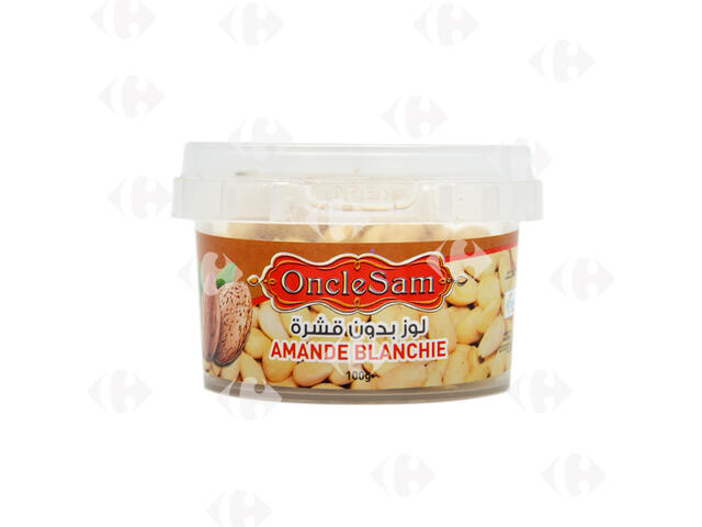 Amandes Blanchies Oncle Sam 100g.