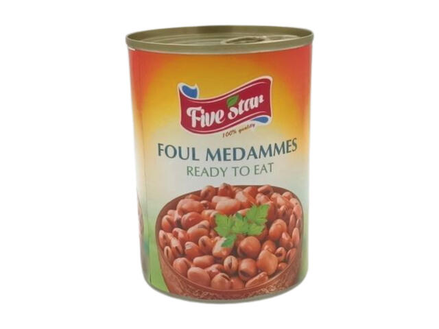 Conserve de Foul Medames Five Star 400g.