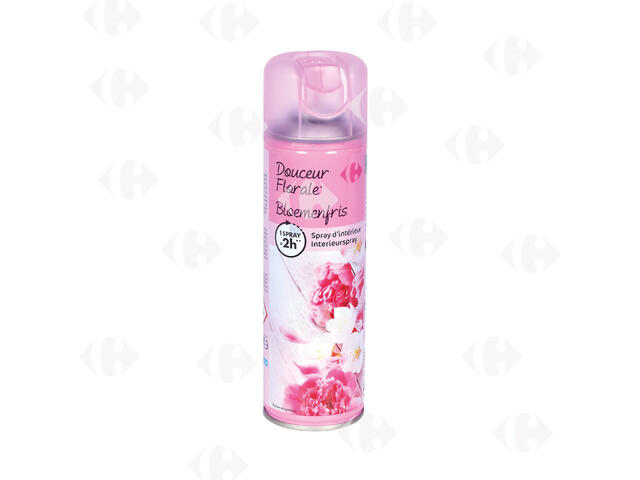 Désodorisant Aérosol Bouquet Floral Carrefour 300ml.