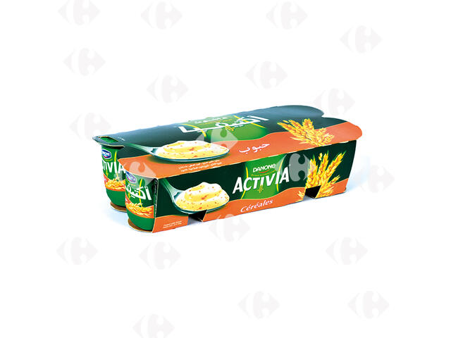 Pack Yaourt Brassé aux Céréales Activia 8x110g