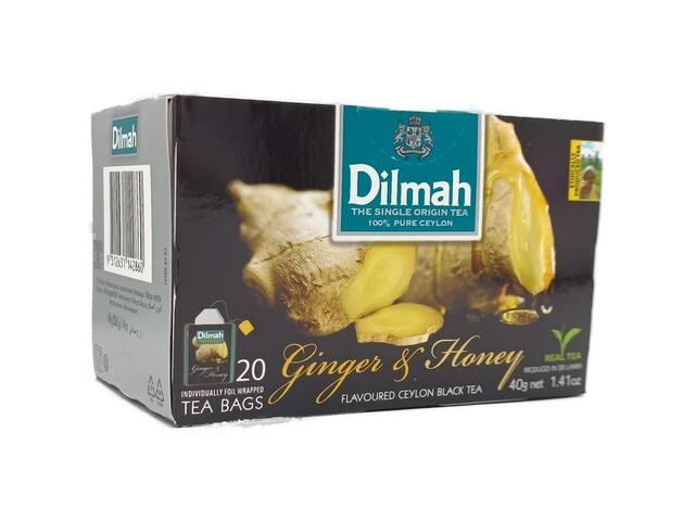 Thé Noir Gingembre et Miel Dilmah