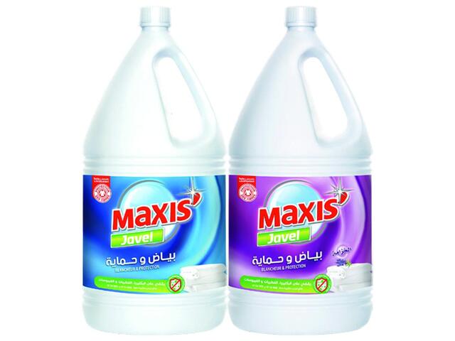 Lot d’Eau de Javel Maxis' 2 unités 2,5L (2ème à -50%)