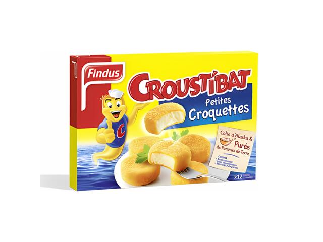 Petites Croquettes de Poisson Croustibat Findus 360g