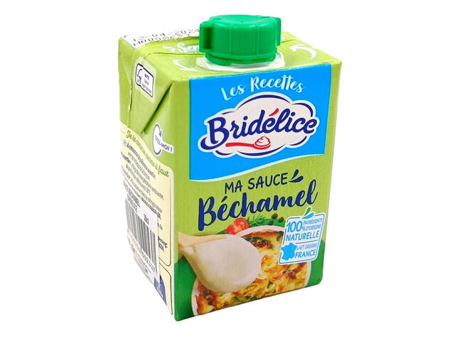 Sauce Béchamel 10%Mg Bridelice Brique de 20cl.