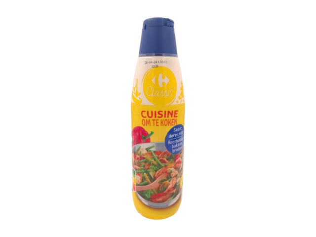 Margarine Liquide Cuisson Oméga 3 Carrefour Classic 500ml.