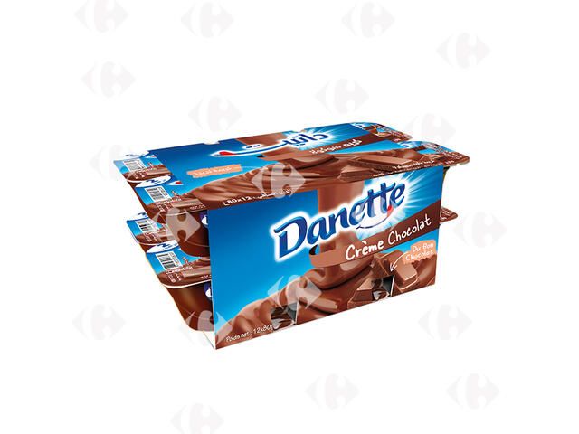 Pack Crème Dessert Chocolat Danette 12x80g