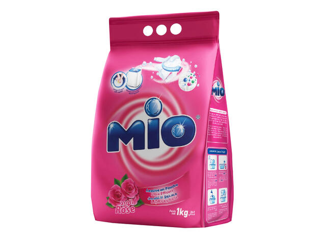 Détergent Lessive Main Semi Auto Rose Mio 1kg.