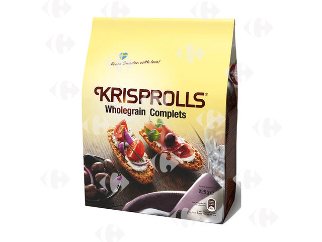 Pains Grillés Suedois Complets Krisprolls 225g