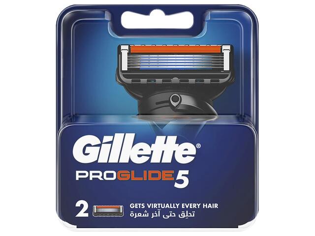Recharges de lames de rasoir Fusion 5 Proglide Gillette 2 unités