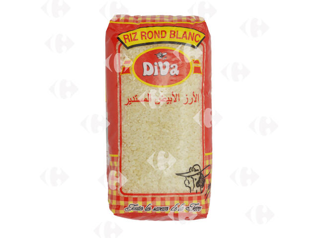 Riz Rond Blanc Diva 1kg