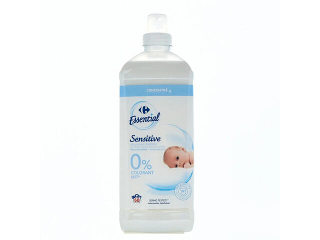 Adoucissant Sensitive Carrefour Essential 1,5L