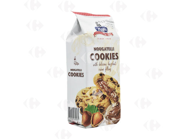 Cookies Cœur Fondant Crème Noisette Merba 200g