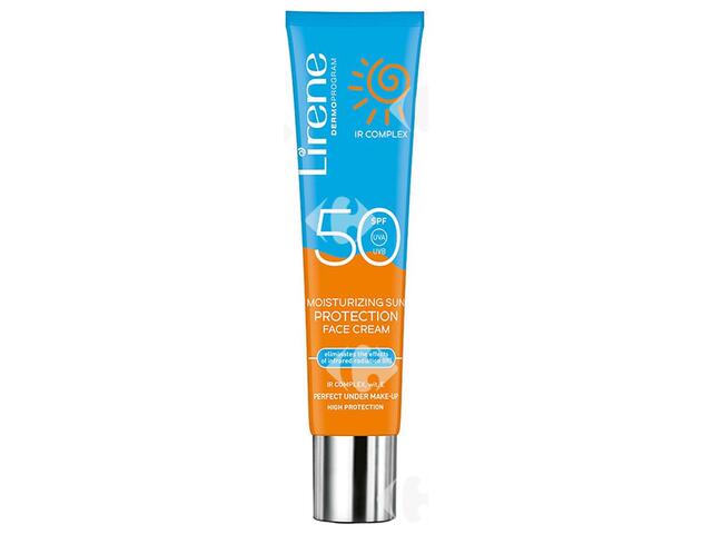 Crème Visage Solaire Hydratante et Protectrice SPF 50 Lirene 40ml.