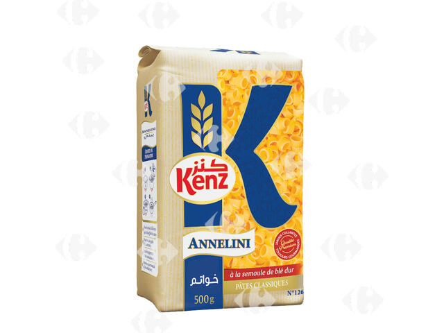 Pâtes Mini Anneaux Kenz 500g